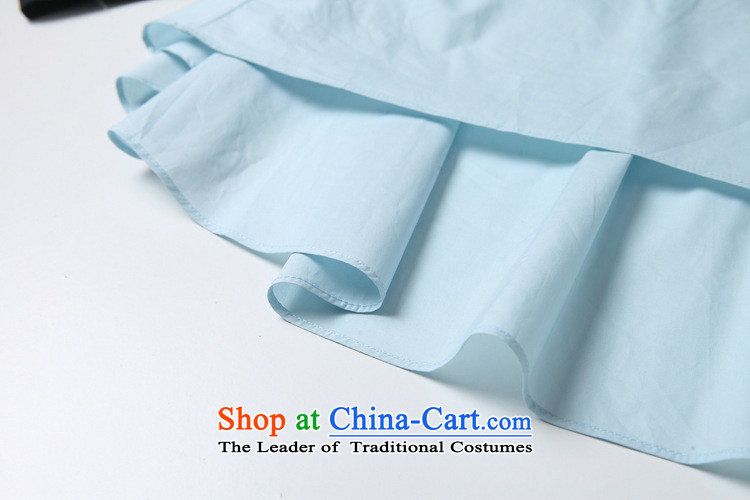 The Secretary for Health concerns women's summer *2015 shop solid color light turn for long-sleeved T-woman Sau San pension summer blue XL Photo, prices, brand platters! The elections are supplied in the national character of distribution, so action, buy now enjoy more preferential! As soon as possible.