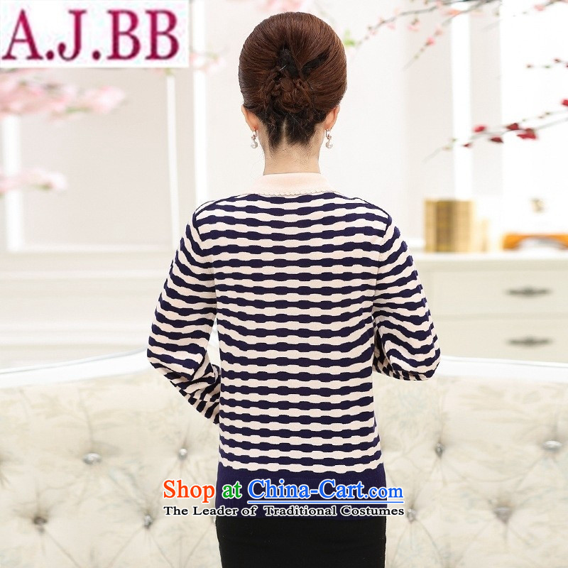And involved the new spring and autumn *2015 shop in older women's long-sleeved sweater middle-aged moms knitted sweaters black 3XL( streaks recommendations 140-160 characters), and related to the burden of (rvie.) , , , shopping on the Internet