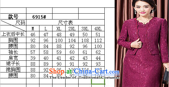 Ya-ting shop 2015 Autumn New) Older dresses temperament Sau San larger wedding wedding MOM pack kit in the red 180 100A Picture, prices, brand platters! The elections are supplied in the national character of distribution, so action, buy now enjoy more preferential! As soon as possible.