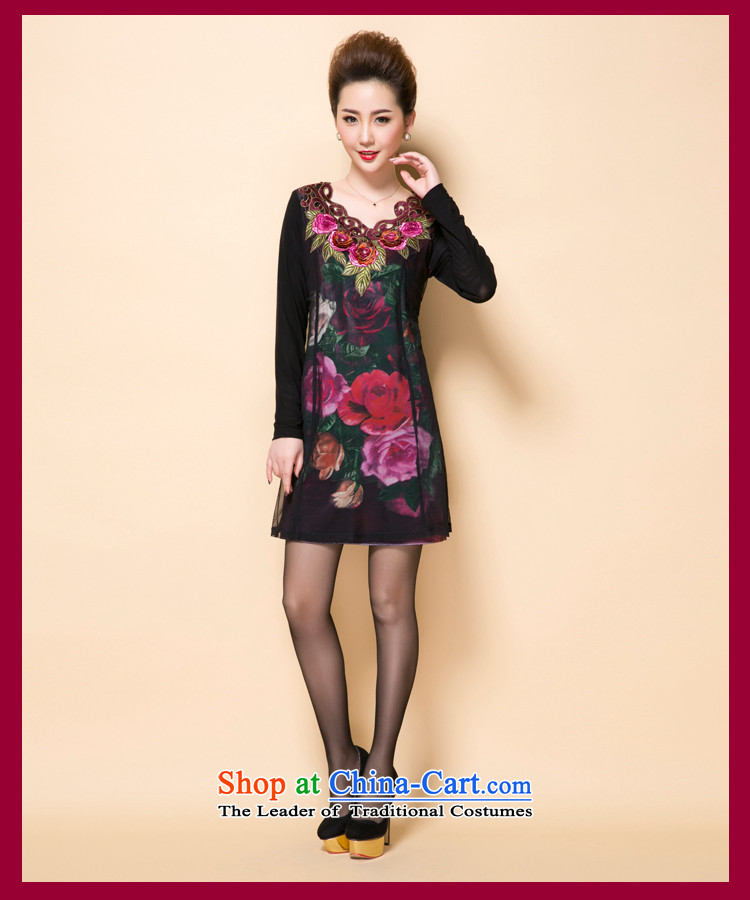 Shop 2015, Ya-ting autumn in new stylish and elegant of thoughtful older spend with mother Sau San dresses large black L photo, prices, brand platters! The elections are supplied in the national character of distribution, so action, buy now enjoy more preferential! As soon as possible.