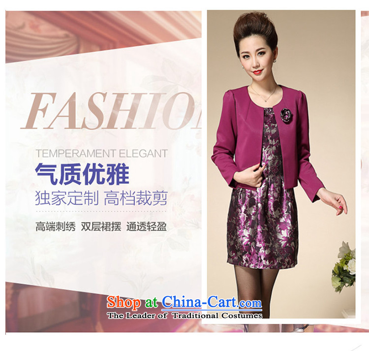 Ya-ting 2015 Mother Women's clothes shops in elegant and stylish look older dresses two kits dress purple 160 O. 84A Picture, prices, brand platters! The elections are supplied in the national character of distribution, so action, buy now enjoy more preferential! As soon as possible.