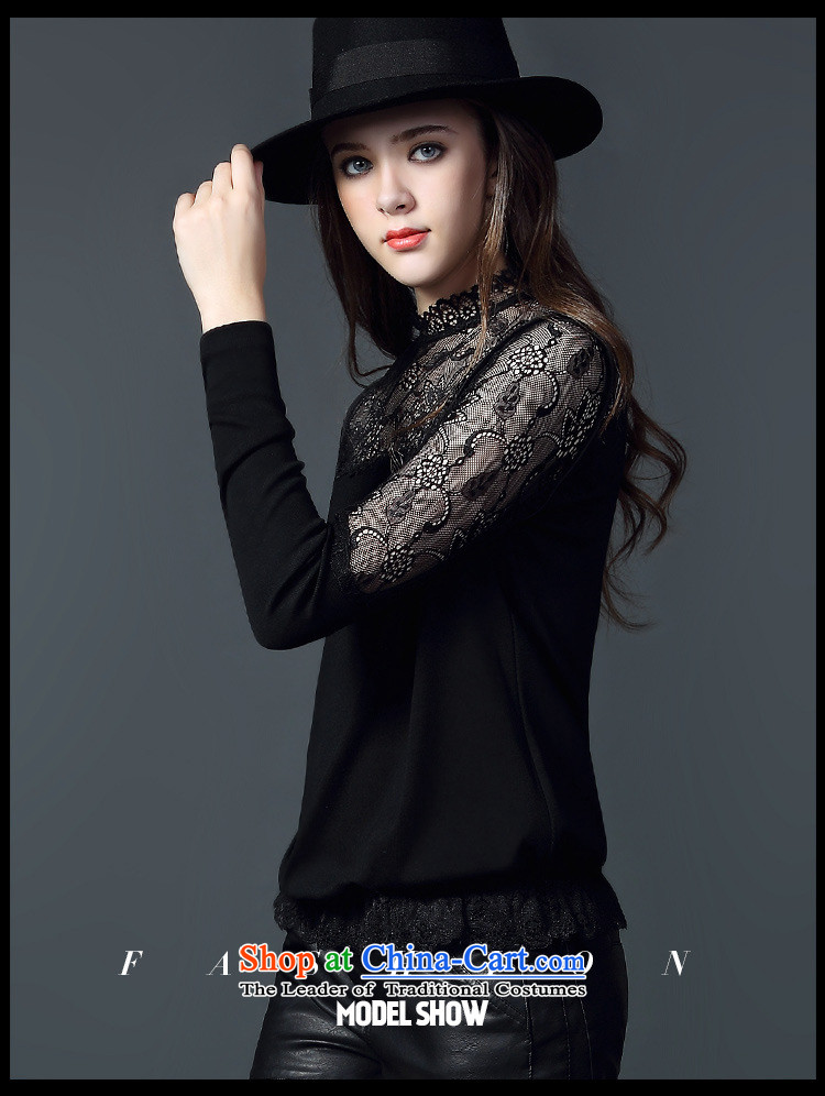 The Secretary for Health related shop * High-end women 2015 autumn and winter stylish new lace l leisure wear shirts black L picture, prices, brand platters! The elections are supplied in the national character of distribution, so action, buy now enjoy more preferential! As soon as possible.