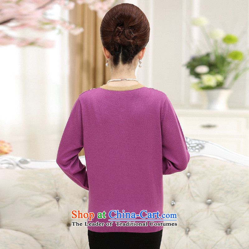 The Secretary for Health concerns of older women shop * replacing knitting cardigan jacket MOM pack new products fall long-sleeved sweater middle-aged ladies 3XL( dark red woolen sweater recommendations 150-165¨catty, and involved (rvie.) , , , shopping o