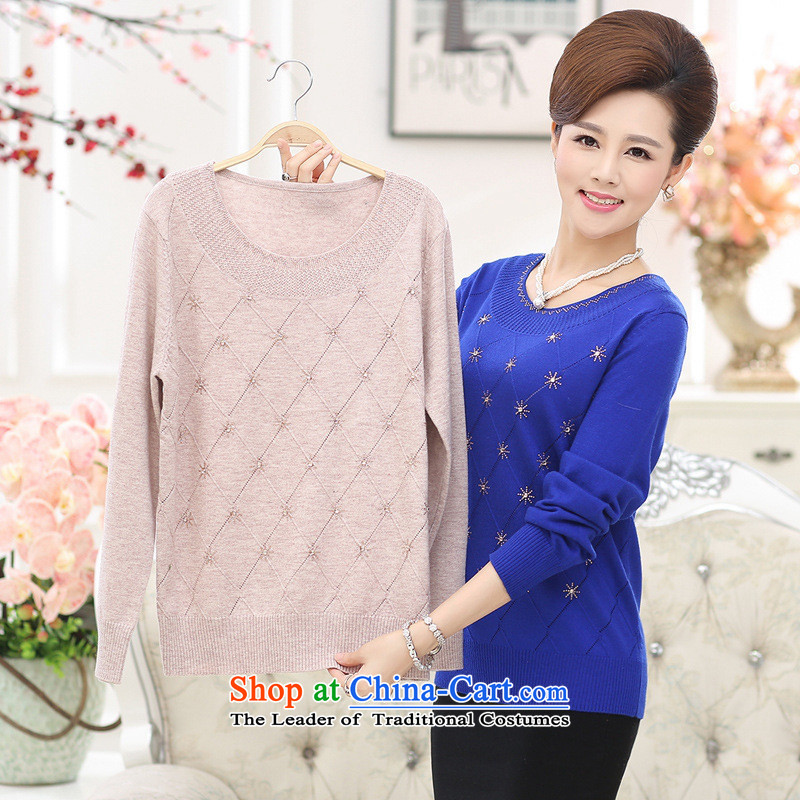 The Secretary for Health concerns of older women shop * Load New Autumn Knitted Shirt with large long-sleeved mother middle-aged 40-50 autumn and winter clothes and color, forming the women , L, and involved (rvie.) , , , shopping on the Internet