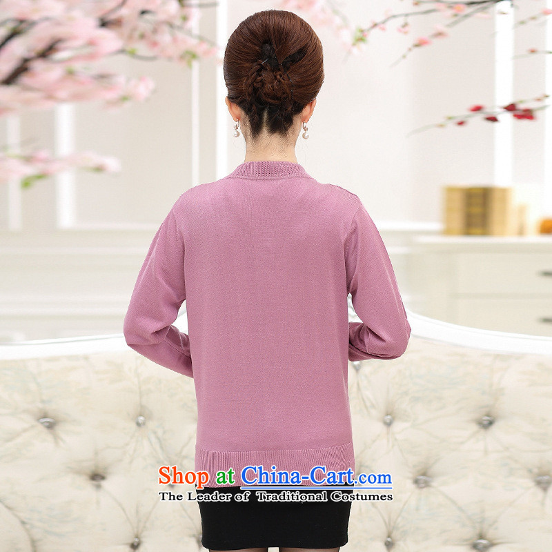 The Secretary for Health concerns of older women shop * replacing autumn jackets and stylish MOM pack really two kits long-sleeved knitting cardigan middle-aged female woolen sweater purple XL, and involved (rvie.) , , , shopping on the Internet