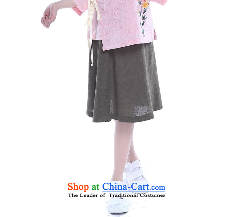 In spring and autumn 2015 New Child China wind ethnic retro cotton linen girls body skirt performances skirt army green 135cm(9 code) Picture, prices, brand platters! The elections are supplied in the national character of distribution, so action, buy now enjoy more preferential! As soon as possible.