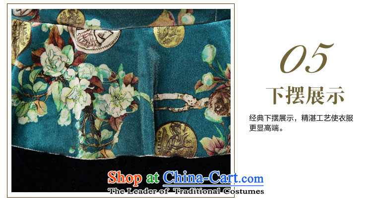 Flower 媤 2015 Autumn replacing new middle-aged Sau San video thin stamp long-sleeved Kim velvet suit XL Photo, prices, brand platters! The elections are supplied in the national character of distribution, so action, buy now enjoy more preferential! As soon as possible.