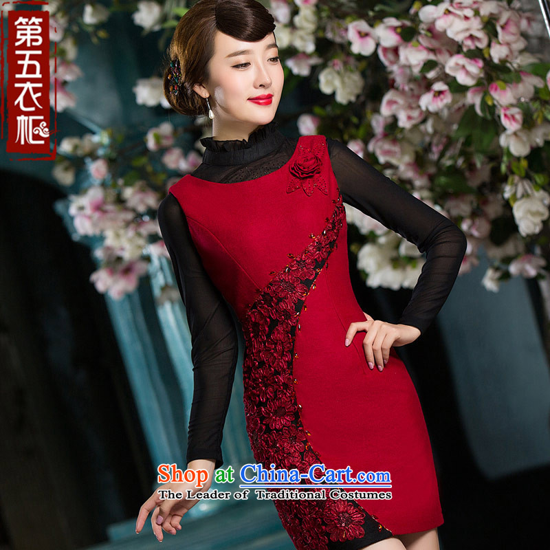 Eason Chan point cheongsam dress 2015 new warm winter clothing a stylish evening dresses chinese black , L, Eason Chan point , , , shopping on the Internet