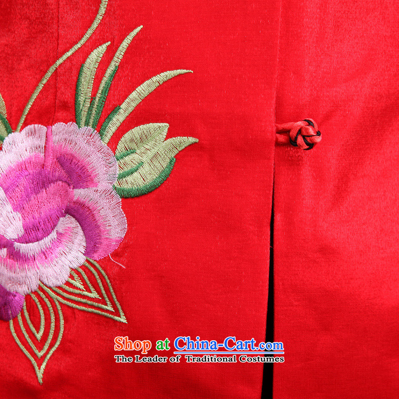 The Cave of the winds in the spring and autumn of the elderly people, Ms. Tang dynasty fashion older Sau San Tong jackets Y661 mother large red XL, Cave of the elderly has been pressed shopping on the Internet