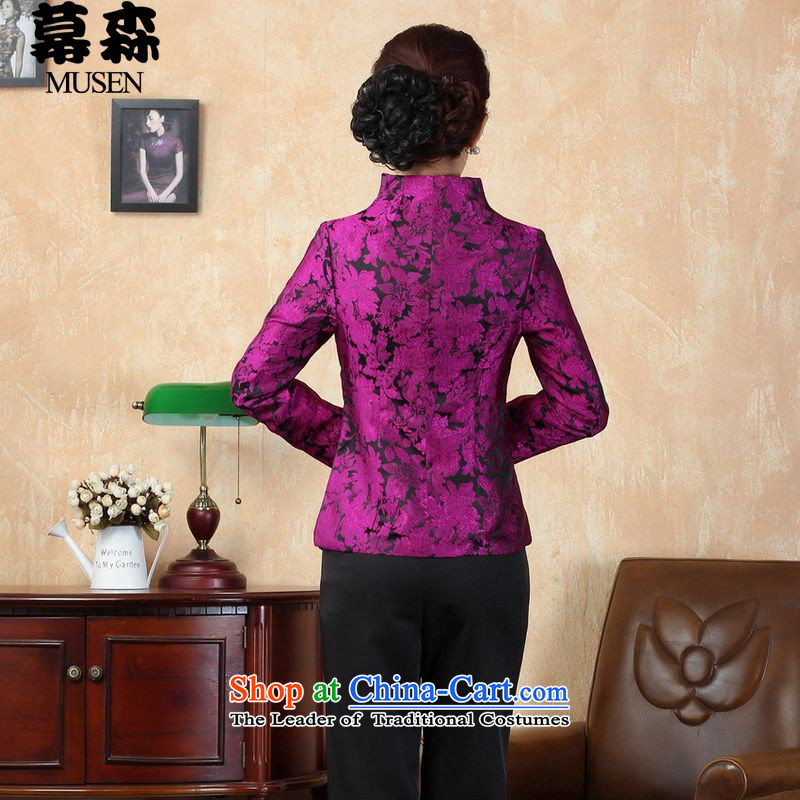The sum  of the 2015 autumn and winter coats tray clip retro Ms. stylish female Sau San Tong replacing rose M cultural sum shopping on the Internet has been pressed.
