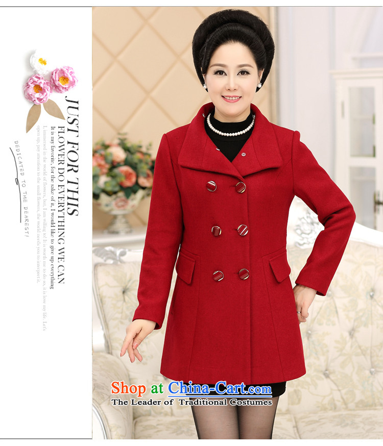 The Secretary for Health concerns of older * Large shop code thick a fall and winter jackets MOM pack cashmere overcoat so gross middle-aged female woolen coat Red 2XL Photo, prices, brand platters! The elections are supplied in the national character of distribution, so action, buy now enjoy more preferential! As soon as possible.