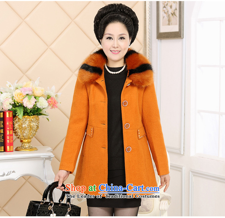 The Secretary for Health concerns of older women shop * woolen coat for thick hair? A Fall/Winter Collections in the middle-aged moms long cashmere overcoat orange 4XL( recommendations 140-155 catty) Picture, prices, brand platters! The elections are supplied in the national character of distribution, so action, buy now enjoy more preferential! As soon as possible.