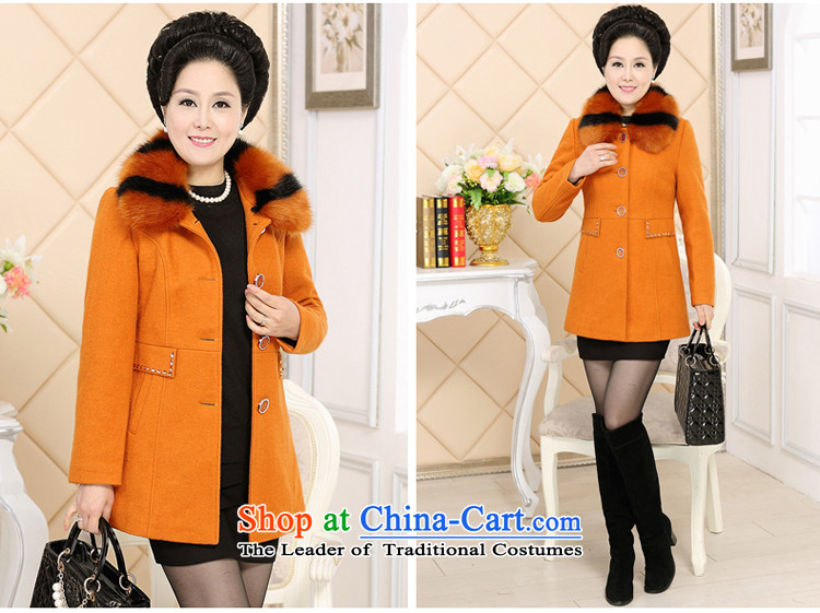 The Secretary for Health concerns of older women shop * woolen coat for thick hair? A Fall/Winter Collections in the middle-aged moms long cashmere overcoat orange 4XL( recommendations 140-155 catty) Picture, prices, brand platters! The elections are supplied in the national character of distribution, so action, buy now enjoy more preferential! As soon as possible.
