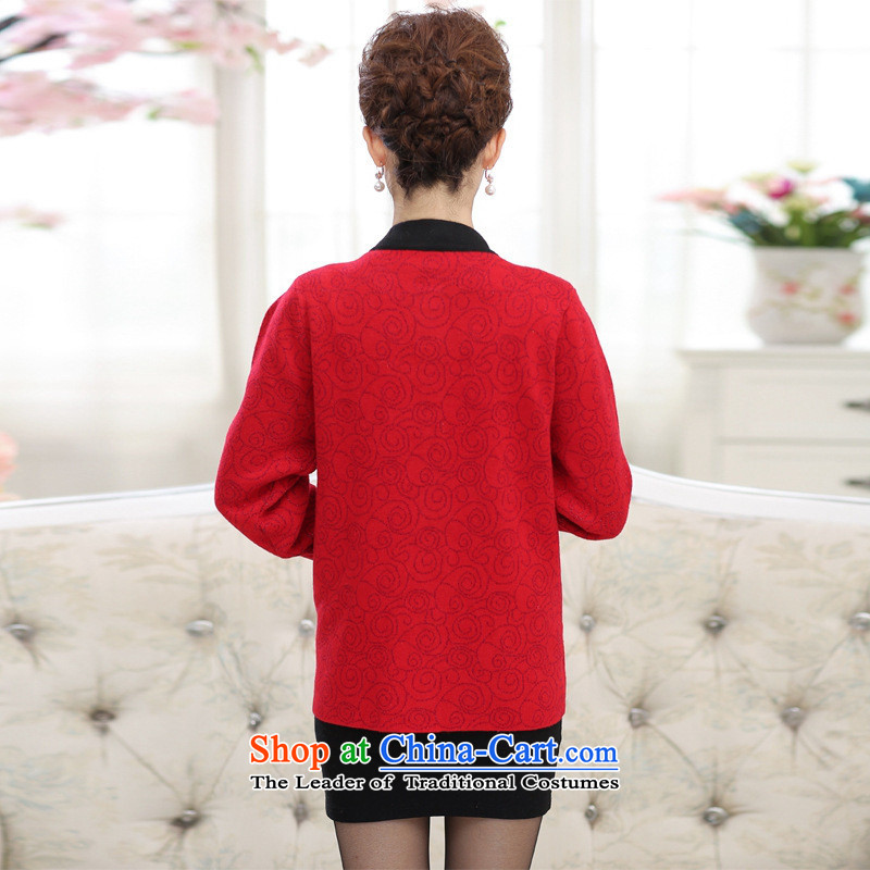 The Secretary for Health concerns of older women shop * Replace Replace autumn and winter coats mom to intensify the grandma replacing sweater knitting cardigan shirt of older persons and Jie (purple 2XL, rvie.) , , , shopping on the Internet