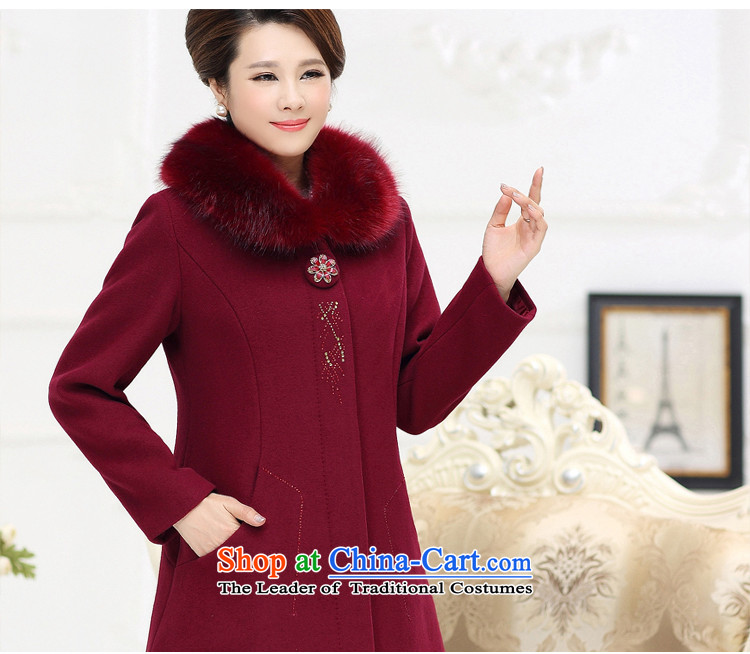 The Secretary for Health concerns of older * shop cashmere overcoat girl in the long load mother gross? Overcoat for winter coats female autumn and winter middle-aged aubergine 5XL picture, prices, brand platters! The elections are supplied in the national character of distribution, so action, buy now enjoy more preferential! As soon as possible.