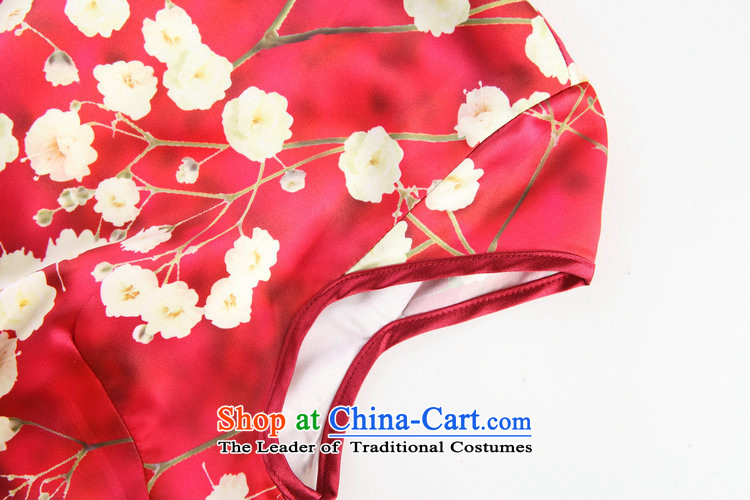 The autumn 2015 new stamp qipao Sau San qipao retro skirt red short qipao LF20150705 SUIT S picture, prices, brand platters! The elections are supplied in the national character of distribution, so action, buy now enjoy more preferential! As soon as possible.