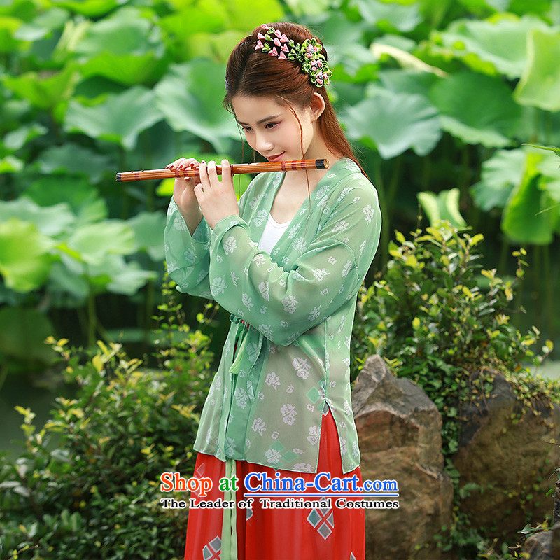 Time Syria China wind-day traditional woman Han-improved chest you can multi-select attributes by using the Cut leading craftsmen skirt off-cut women national autumn day you can multi-select attributes by using wind skirt dresses and also featured a green