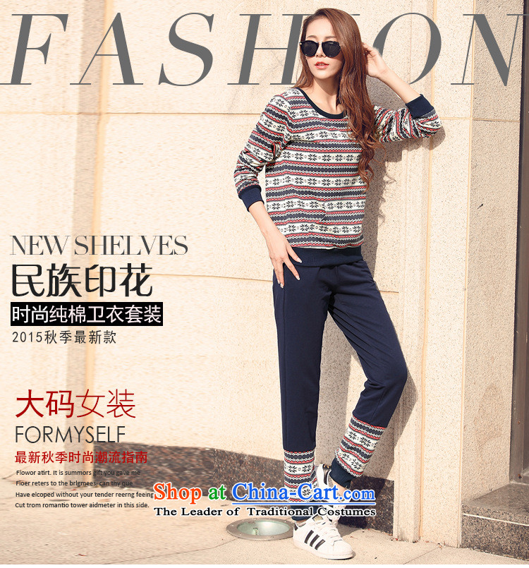 Deloitte Touche Tohmatsu sunny autumn 2015 New Shop Boxed long-sleeved sweater kit stylish girl pure cotton larger fall female mount kit mottle stamp XL Photo, prices, brand platters! The elections are supplied in the national character of distribution, so action, buy now enjoy more preferential! As soon as possible.