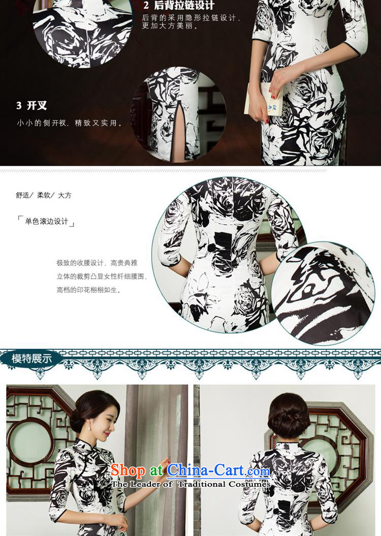 Deloitte Touche Tohmatsu fine shops Tang dream new cheongsam dress retro Sau San autumn and winter, Silk Cheongsam Tang dynasty 11019( flag) L pictures, double price, brand platters! The elections are supplied in the national character of distribution, so action, buy now enjoy more preferential! As soon as possible.