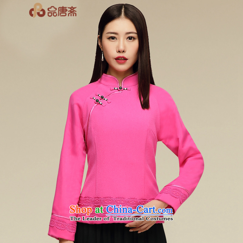 Tang Tang Dynasty Ramadan No. female 2015 autumn wind long-sleeved improvements with national qipao shirt by red XXL, products Tang Ramadan , , , shopping on the Internet