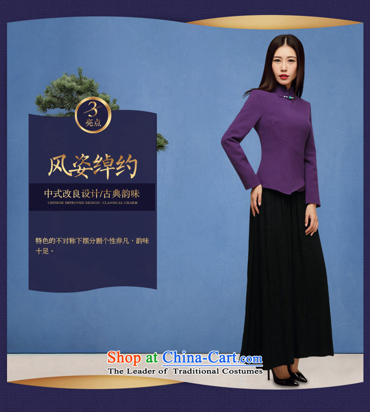 Tang Tang Dynasty Ramadan No. 2015 Ms. new fall inside China wind female long-sleeved T-shirt pictures of Chinese qipao color M brand, prices, picture platters! The elections are supplied in the national character of distribution, so action, buy now enjoy more preferential! As soon as possible.