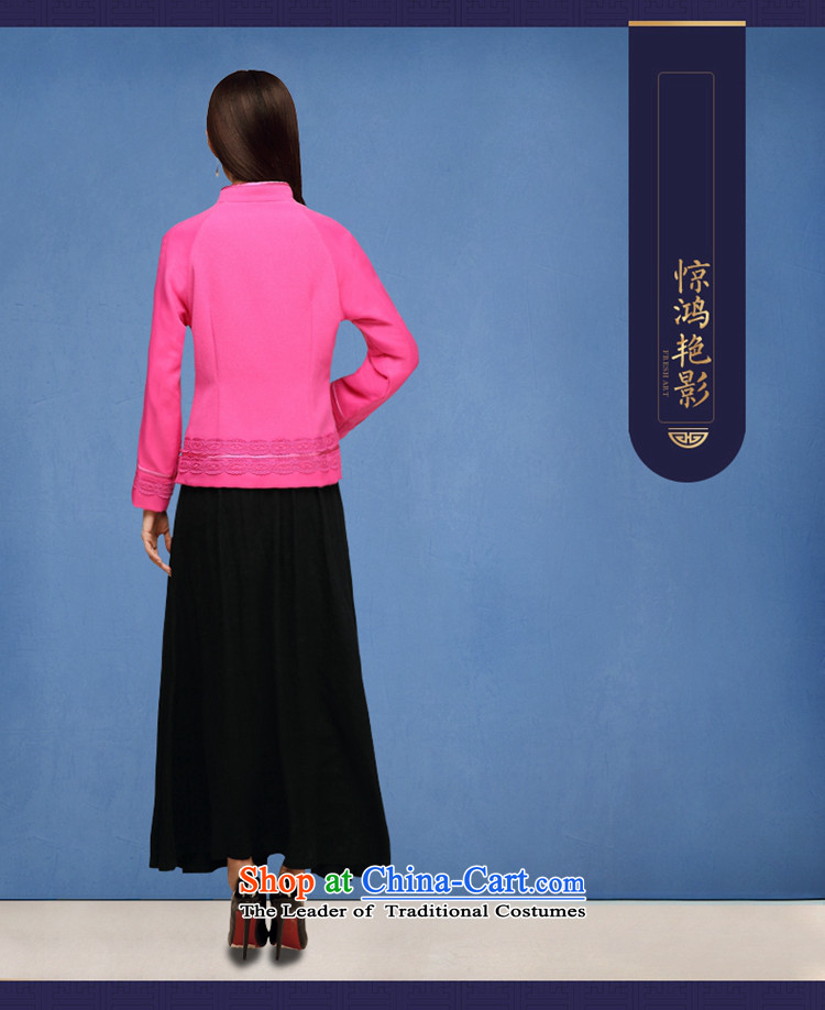 Tang Tang Dynasty Ramadan No. female 2015 autumn wind long-sleeved improvements with national qipao shirt color picture pictures, prices, M brand platters! The elections are supplied in the national character of distribution, so action, buy now enjoy more preferential! As soon as possible.
