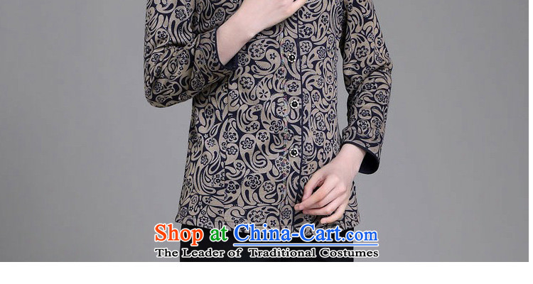 Web soft clothes in 2015 new Older Women during the spring and autumn replacing long-sleeved shirt with his grandmother in stylish mother summer shirt blue flowers XXXXL picture, prices, brand platters! The elections are supplied in the national character of distribution, so action, buy now enjoy more preferential! As soon as possible.