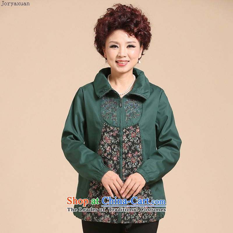 Web soft trappings of older women with new moms autumn jackets for larger mother jackets autumn jackets. Long Red 4XL, Cheuk-yan xuan ya (joryaxuan) , , , shopping on the Internet