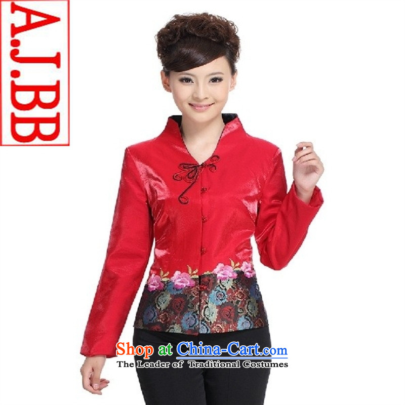 The Secretary for Health related shops * teahouse hotel courtesy of Sau San Tong autumn and winter Chinese female resident tea master long-sleeved clothing pink shirt) XL,A.J.BB,,, shopping on the Internet