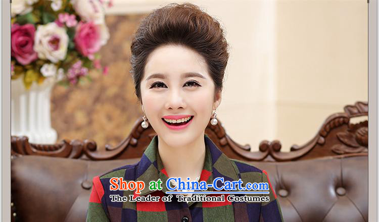 The Secretary for Health concerns of older women clothes shops * replacing the autumn of leisure new long-sleeved shirt lapel large graphics thin blue shirt with mother XXXL picture, prices, brand platters! The elections are supplied in the national character of distribution, so action, buy now enjoy more preferential! As soon as possible.