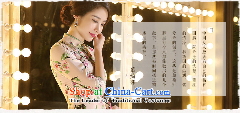 The cross-sa hidee retro improved qipao autumn 2015. Long stylish ethnic cheongsam dress in long qipao ZA3C03 Ms. picture color 2XL Photo, prices, brand platters! The elections are supplied in the national character of distribution, so action, buy now enjoy more preferential! As soon as possible.
