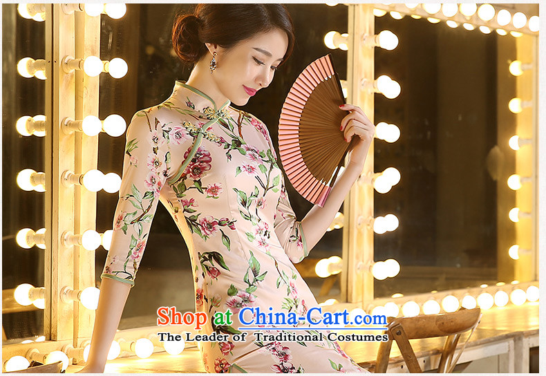 The cross-sa hidee retro improved qipao autumn 2015. Long stylish ethnic cheongsam dress in long qipao ZA3C03 Ms. picture color 2XL Photo, prices, brand platters! The elections are supplied in the national character of distribution, so action, buy now enjoy more preferential! As soon as possible.