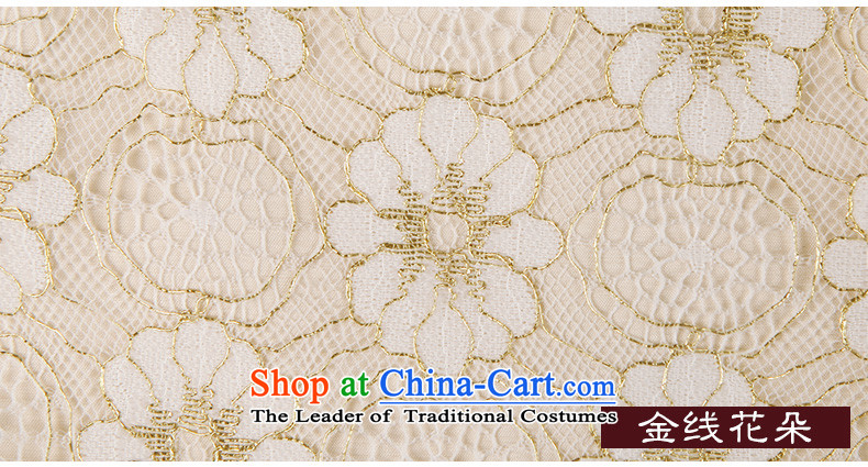 Butterfly Lovers autumn 2015 New Stylish retro short-sleeved daily short of Sau San lace cheongsam dress figure M picture, prices, brand platters! The elections are supplied in the national character of distribution, so action, buy now enjoy more preferential! As soon as possible.