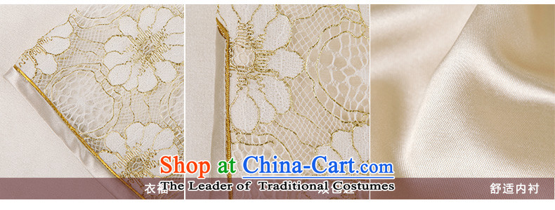 Butterfly Lovers autumn 2015 New Stylish retro short-sleeved daily short of Sau San lace cheongsam dress figure M picture, prices, brand platters! The elections are supplied in the national character of distribution, so action, buy now enjoy more preferential! As soon as possible.