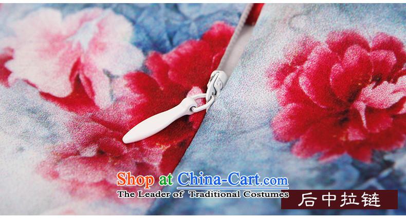 The Butterfly Lovers 2015 autumn and winter new retro Sau San Video Silk Cheongsam, slender in long-sleeved herbs extract qipao figure XXL picture, prices, brand platters! The elections are supplied in the national character of distribution, so action, buy now enjoy more preferential! As soon as possible.