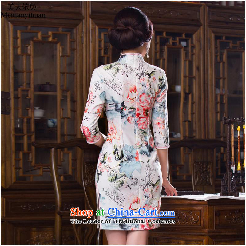 2015 Fall Classic cheongsam new products new bridesmaid services for women's dresses qipao FZ304 skirt pictures of the body , the United States in accordance with the day-hwan (meitianyihuan) , , , shopping on the Internet
