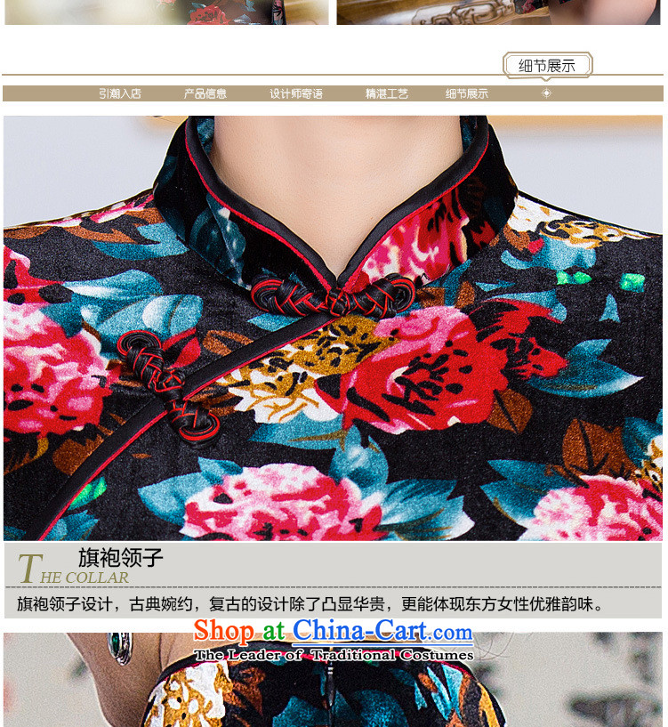 2015 Short of stamp retro new cheongsam FZ304 136 L picture, prices, brand platters! The elections are supplied in the national character of distribution, so action, buy now enjoy more preferential! As soon as possible.