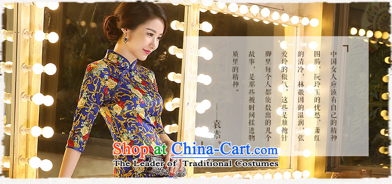 Yuan of palace Yoshinobu cheongsam dress autumn 2015 replacing retro China wind improved new moms load qipao qipao ZA3C02 older pictures color pictures, prices, M brand platters! The elections are supplied in the national character of distribution, so action, buy now enjoy more preferential! As soon as possible.