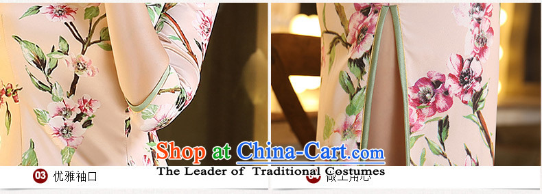 Yuan of New 2015 sticks cheongsam with improved cheongsam dress fall in the medium to long term, Stylish retro China wind cheongsam dress ZA3C03 picture color pictures, prices, XXL brand platters! The elections are supplied in the national character of distribution, so action, buy now enjoy more preferential! As soon as possible.