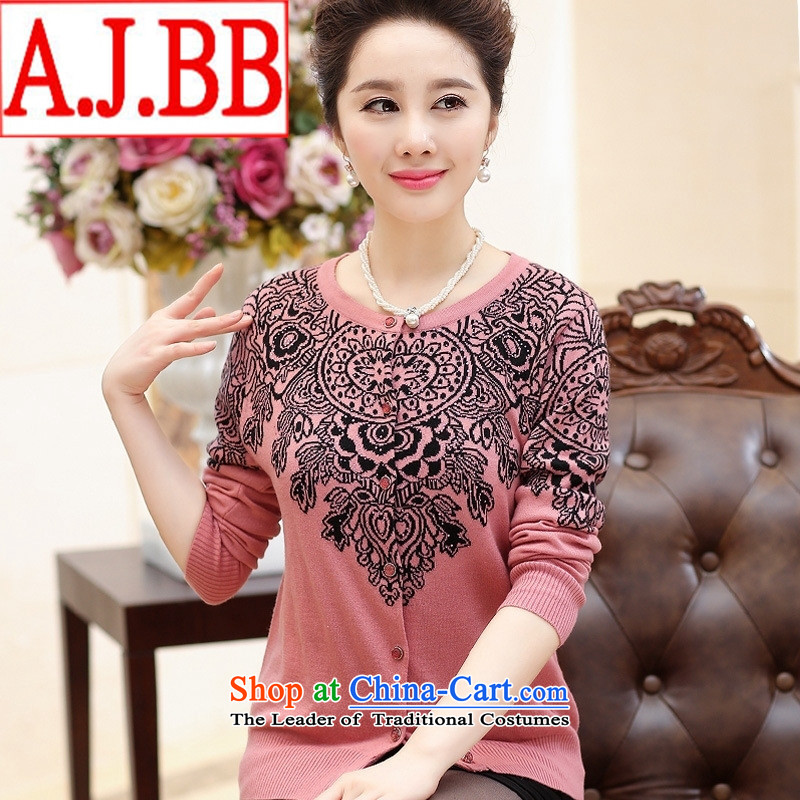 The Secretary for Health concerns of older women clothes shops * load new high autumn code stamp knitting cardigan MOM pack sweater LADIES CARDIGAN and color XL(115),A.J.BB,,, shopping on the Internet