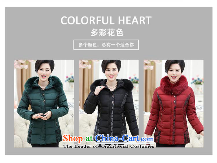Ya-ting shop new elderly women for winter coat. Made from load mother long cotton coat middle-aged female black XXXXL robe jacket picture, prices, brand platters! The elections are supplied in the national character of distribution, so action, buy now enjoy more preferential! As soon as possible.