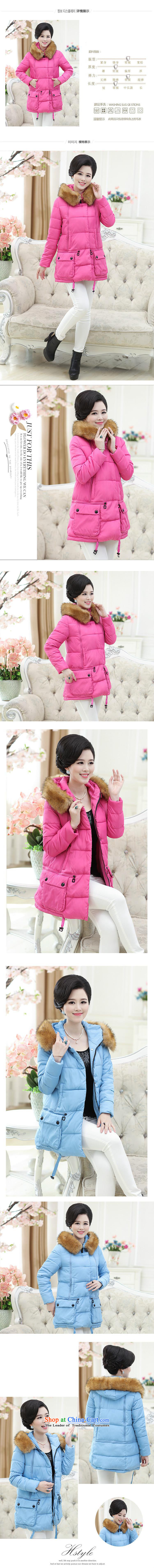 Ms Rebecca Pun and fashion boutiques in winter coat thick mother load older stylish middle-aged moms cotton coat loose large down jacket female gray XXL picture, prices, brand platters! The elections are supplied in the national character of distribution, so action, buy now enjoy more preferential! As soon as possible.