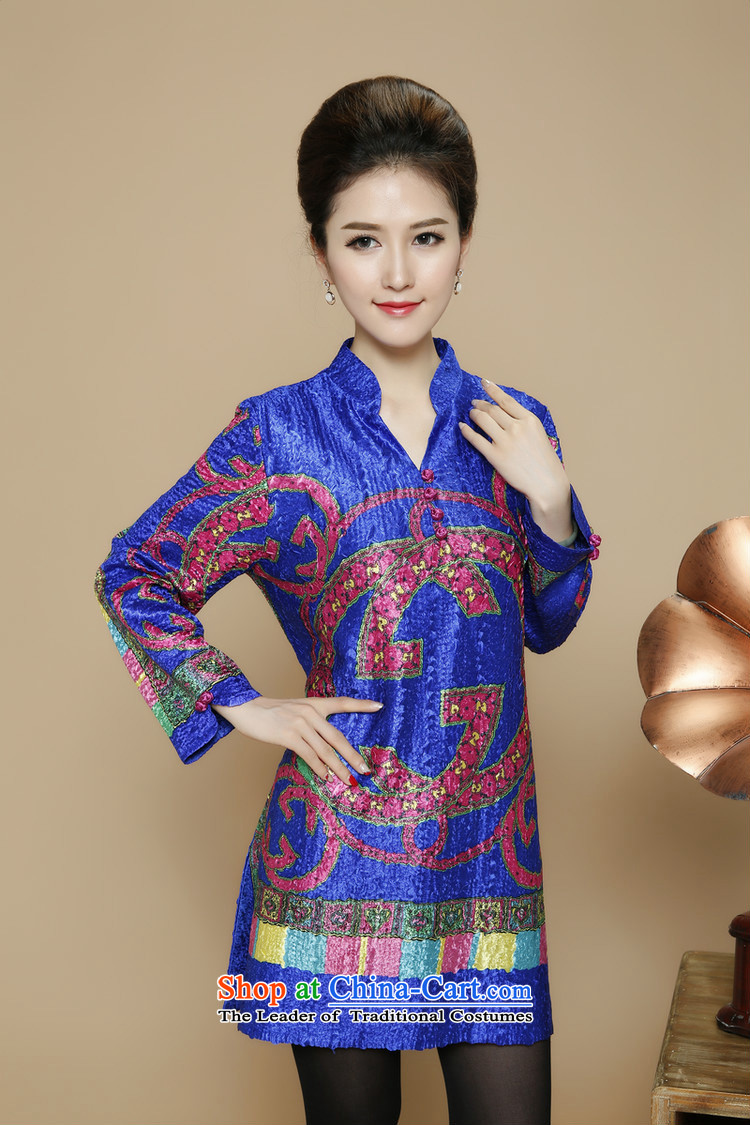 The nest products in 2015, the elderly lady's wedding replacing mother silk dresses wedding dress code in the large long Tang dynasty in red XXXL picture, prices, brand platters! The elections are supplied in the national character of distribution, so action, buy now enjoy more preferential! As soon as possible.