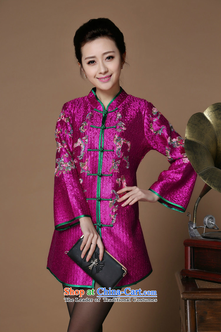 The nest products silk creases in MOM older Tang blouses large ethnic Chinese Tang blue XL Photo, prices, brand platters! The elections are supplied in the national character of distribution, so action, buy now enjoy more preferential! As soon as possible.