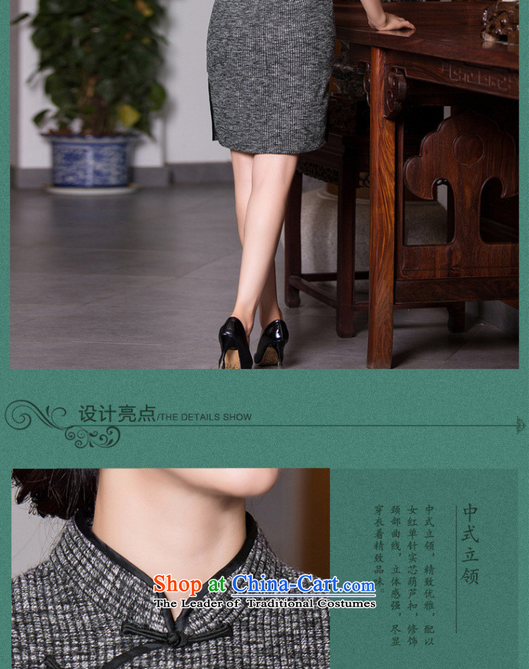 It new gross qipao? 2015. cuffs cheongsam dress autumn improvement of Sau San as the skirt map color S picture, prices, brand platters! The elections are supplied in the national character of distribution, so action, buy now enjoy more preferential! As soon as possible.