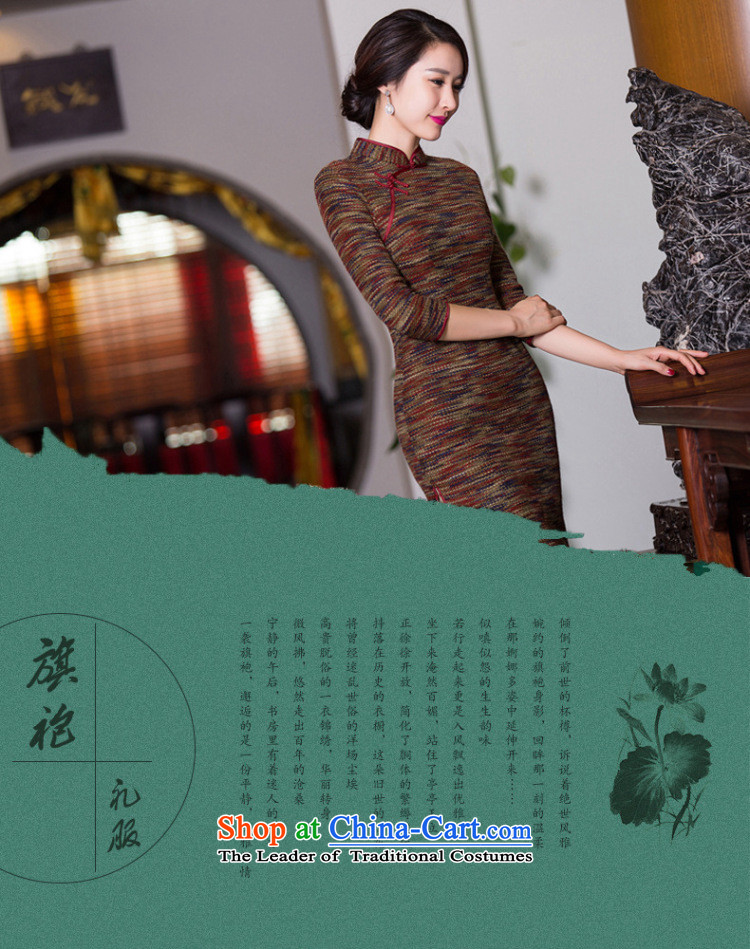 Dan Chu load new smoke, Chinese Daily in improved collar cuff cheongsam dress retro hair? as shown 3XL qipao color pictures, prices, brand platters! The elections are supplied in the national character of distribution, so action, buy now enjoy more preferential! As soon as possible.