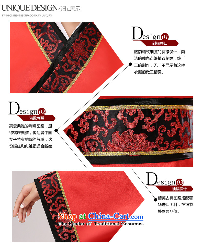 Time Syrian ancient clothing marriage marriage solemnisation Han Dynasty to the Tang Dynasty Gwi-third country will transpose the queen's Han-Women's ancient Chinese bride marriage solemnisation female couple kit is suitable for code floor 160-175cm picture, prices, brand platters! The elections are supplied in the national character of distribution, so action, buy now enjoy more preferential! As soon as possible.