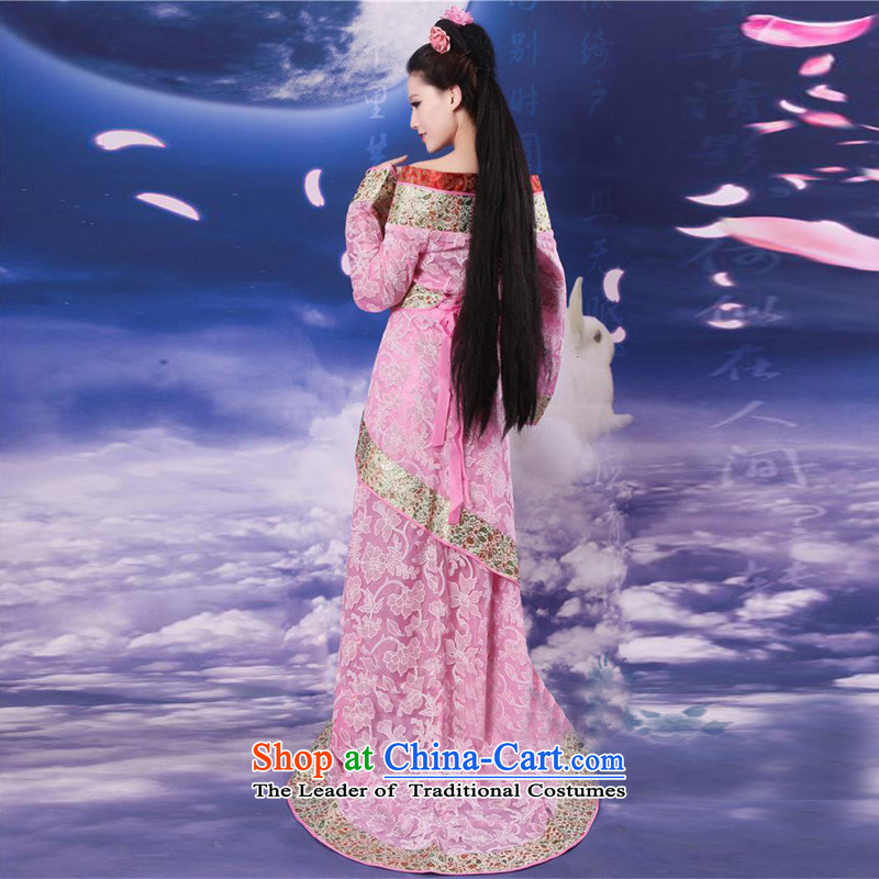 Time Syrian costume Tang Dynasty Gwi-load clothing fairies skirt will affect photographic portrait ancient theatrical services Han-Chinese clothing pink picture, prices, brand platters! The elections are supplied in the national character of distribution, so action, buy now enjoy more preferential! As soon as possible.