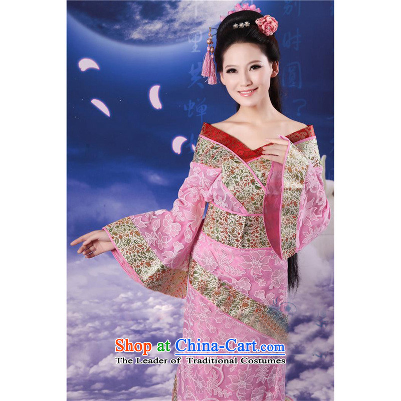 Time Syrian costume Tang Dynasty Gwi-load clothing fairies skirt will affect photographic portrait ancient theatrical services Han-Chinese clothing pink, Syria has been pressed time shopping on the Internet