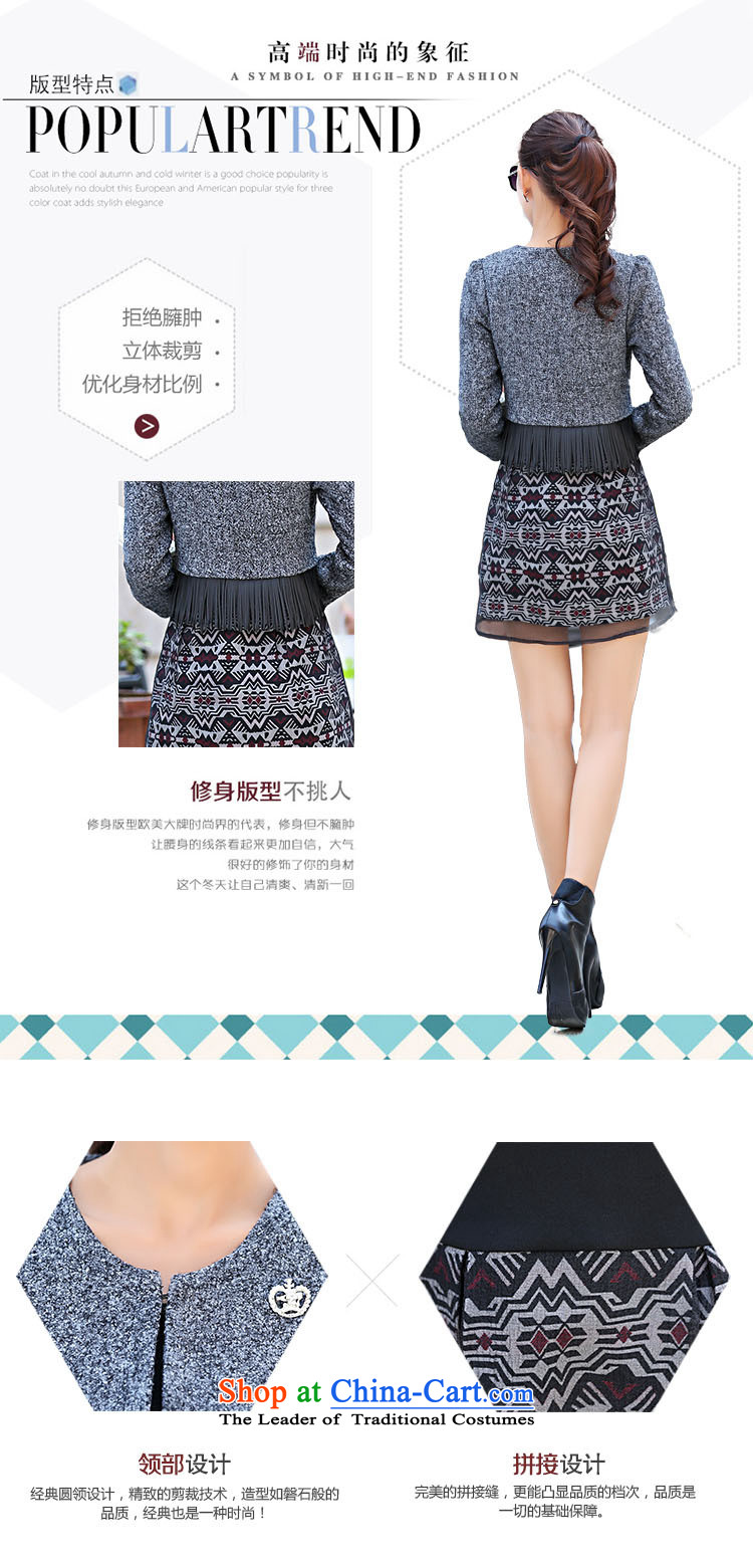 Ya-ting shop 2015 winter clothing new products Korean female elegant dress with two kits BSYG6167 lung picture color pictures, prices, XL brand platters! The elections are supplied in the national character of distribution, so action, buy now enjoy more preferential! As soon as possible.